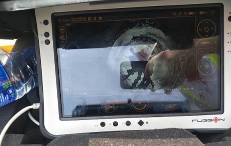 喷头管道内部监测影像 喷头管道内部监测影像
